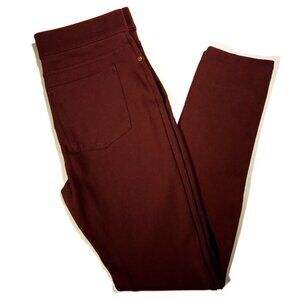 SPANX Pants LGE  Mulberry Plum   Style 20214R  Ponte Ankle  Pull-On  Pockets EUC